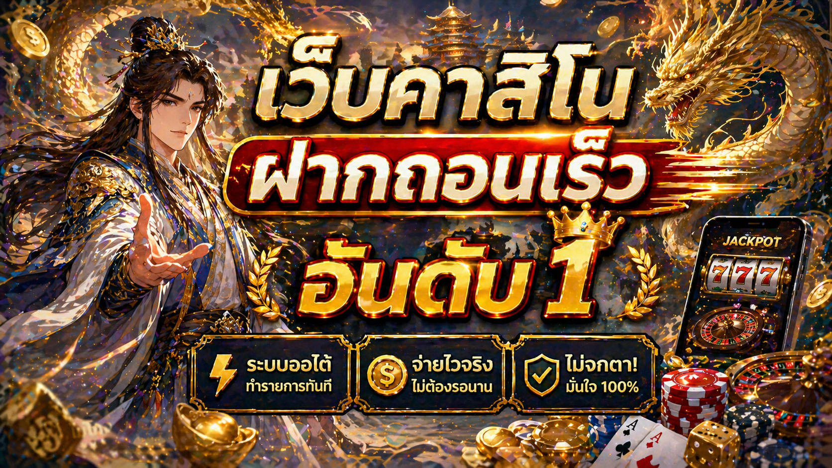 เว็บคาสิโน ฝากถอนเร็ว