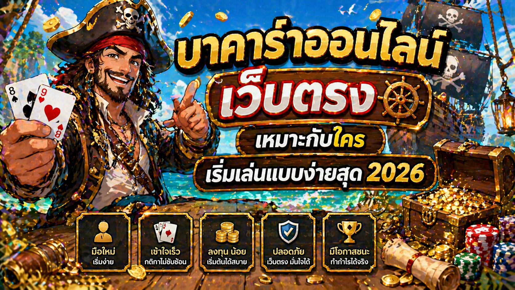 บาคาร่าออนไลน์ เว็บตรง