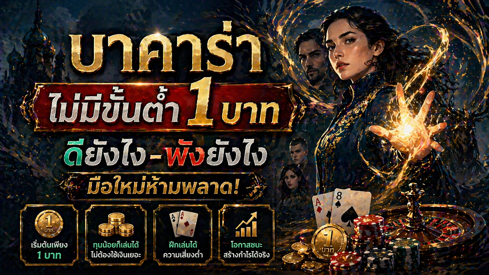 บาคาร่า ไม่มีขั้นต่ำ