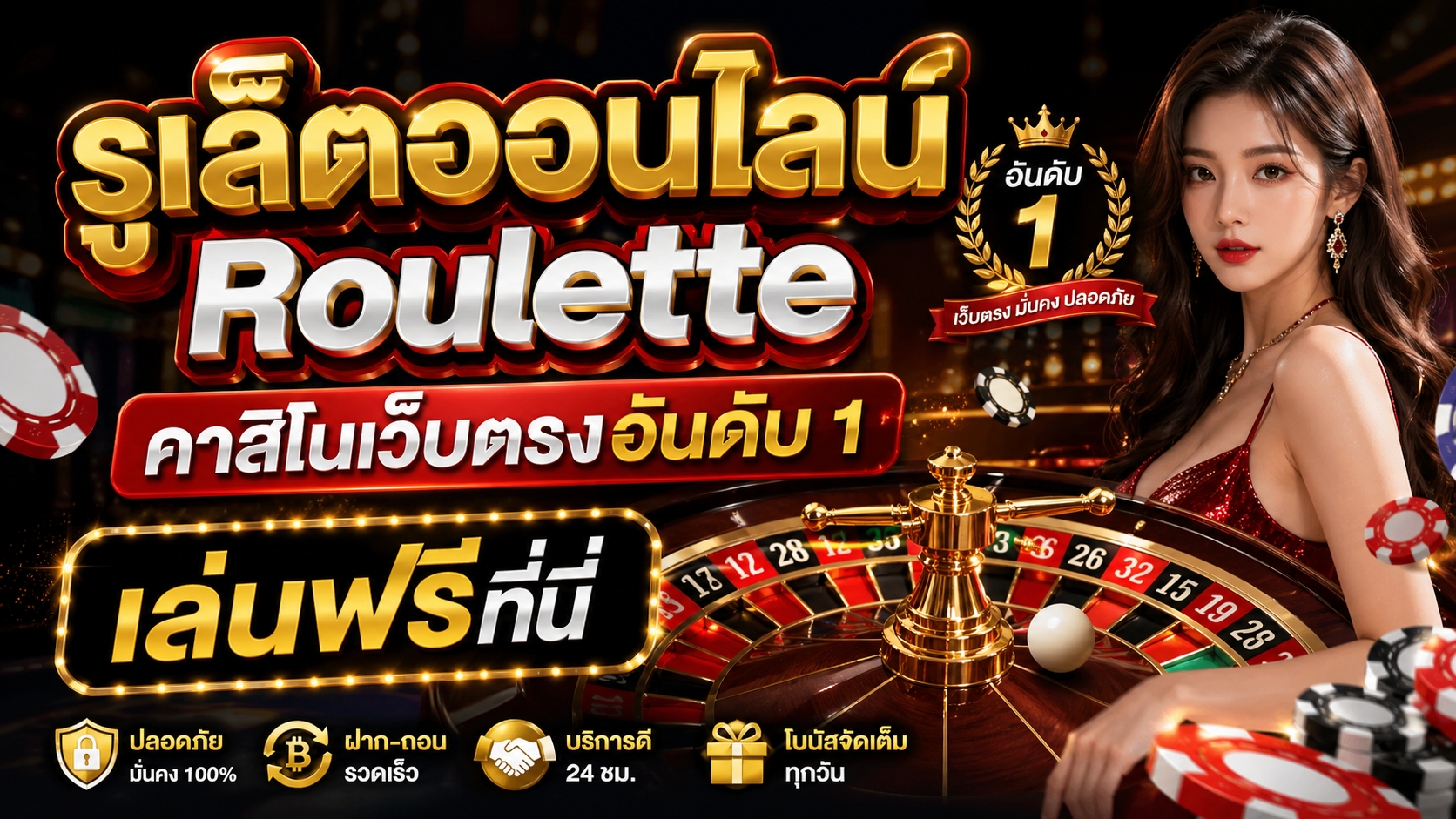 รูเล็ตออนไลน์ Roulette