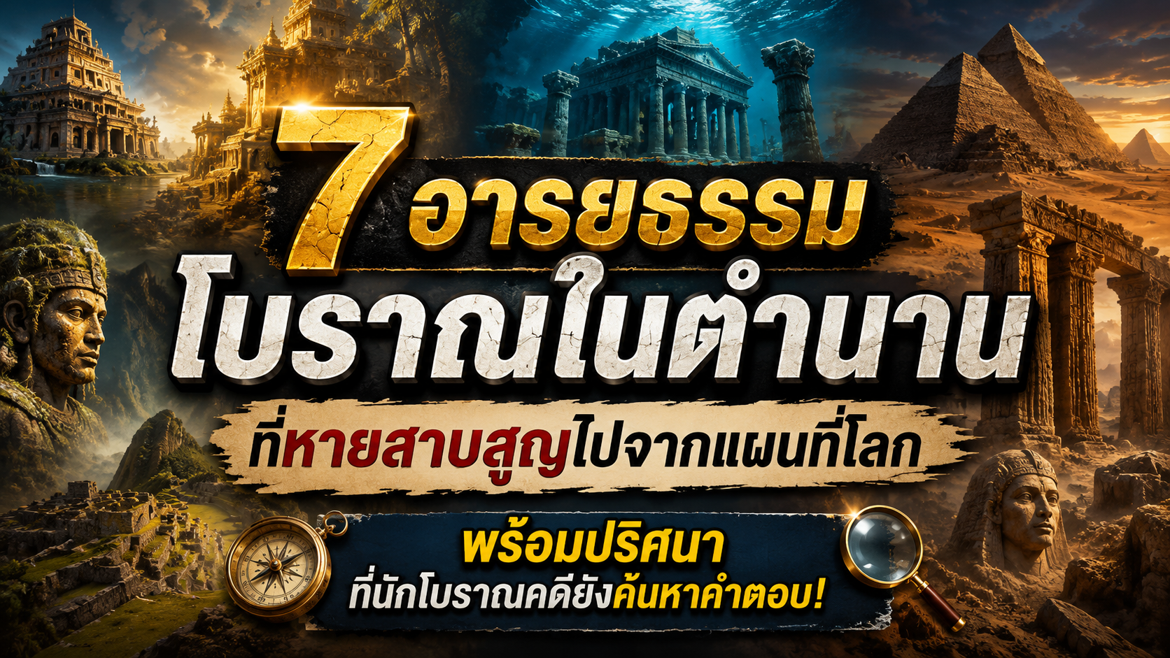 7 อารยธรรมโบราณในตำนาน