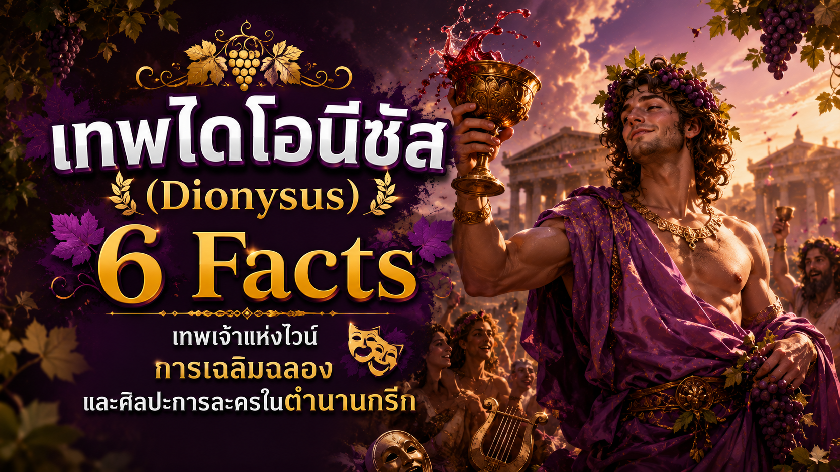 เทพไดโอนีซัส (Dionysus)