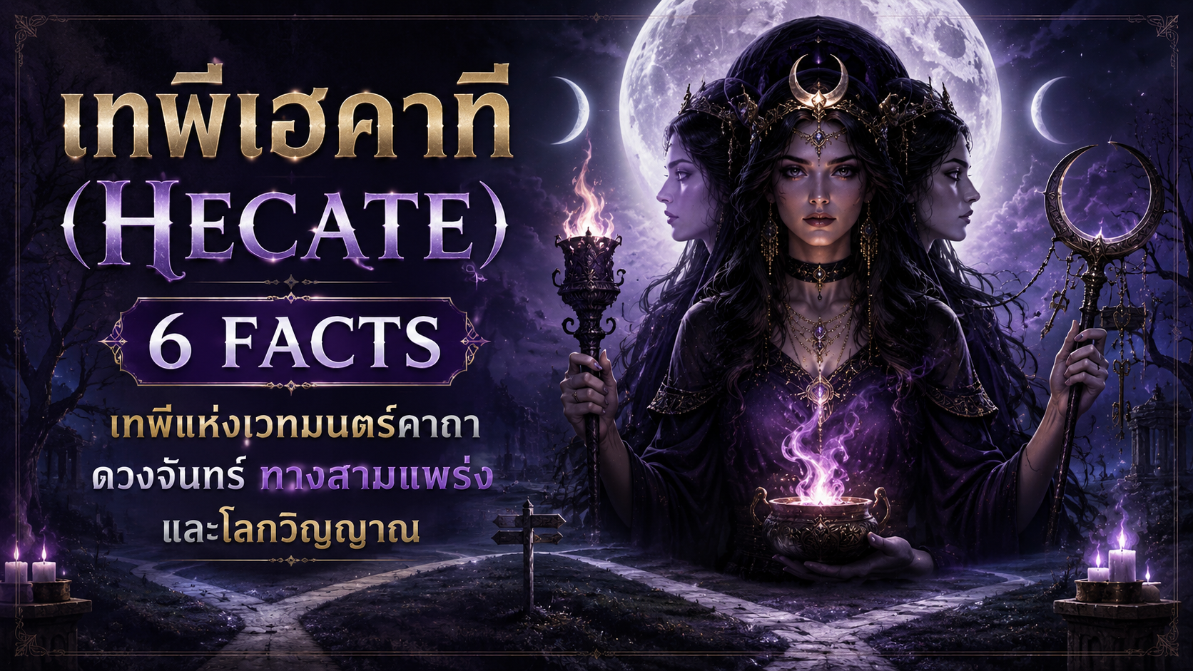 เทพีเฮคาที (Hecate)